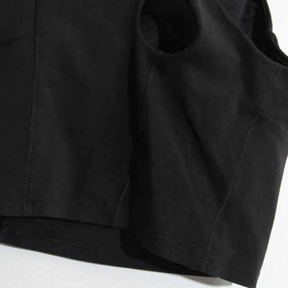 Lululemon Key to Balance Tank Top Black Keyhole Built-in-Bra Nulu High Neck Sz 4 - Picture 10 of 14